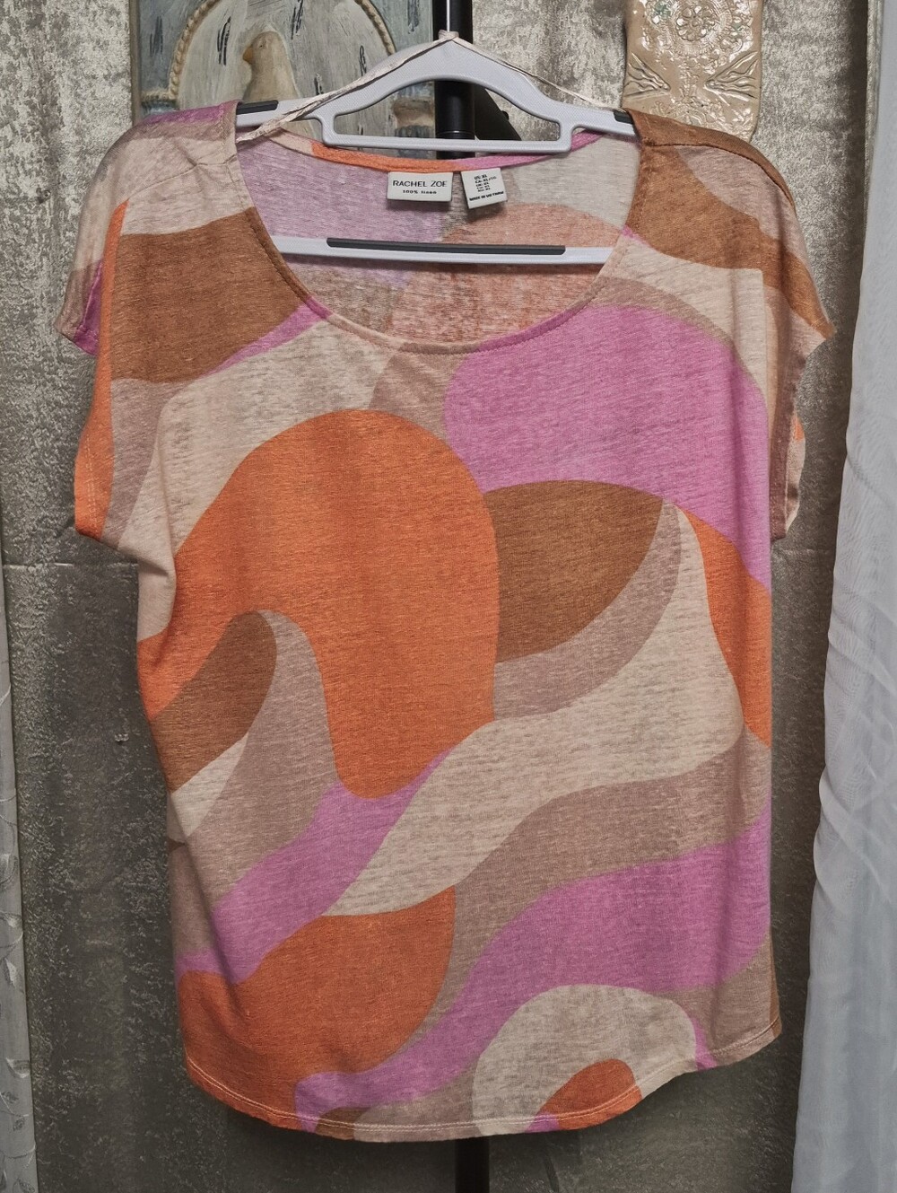 RACHEL ZOE LINEN TOP